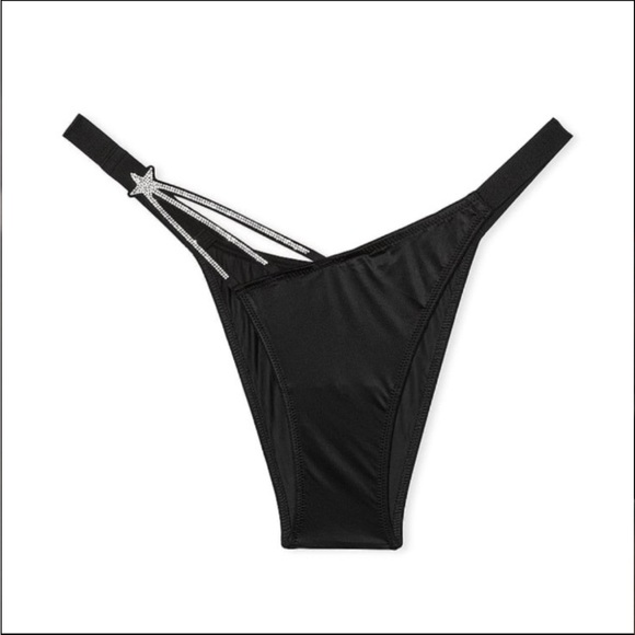 Victoria’s Secret Rhinestone Panties Size Large - Picture 2 of 2